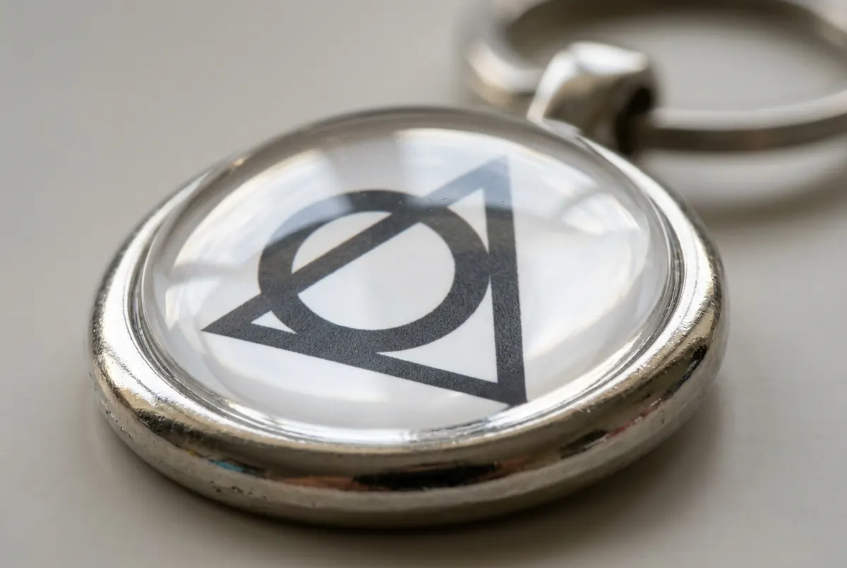 Picătură de rășină: un logo de exemplu realizat cu această tehnică